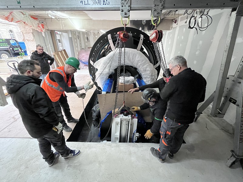 Un chantier hors norme pour le Zap-X®